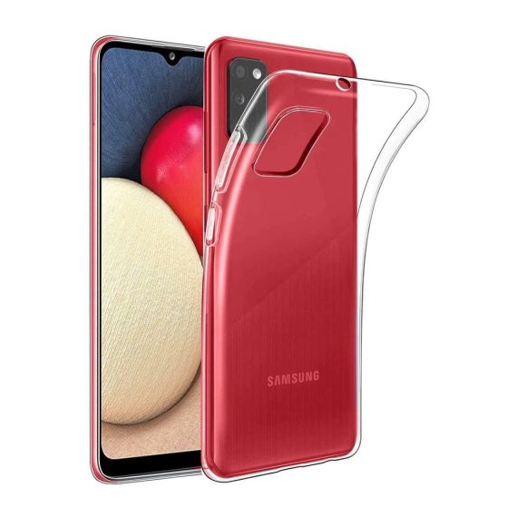 ЧЕХОЛ-ШЛЕМ TPU SOFT SAMSUNG A03S, ПРОЗРАЧНЫЙ
