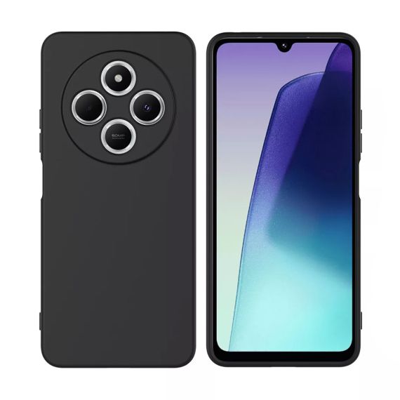 ЧЕХОЛ WOO CASE LIQUID SILICONE XIAOMI REDMI A4, ЧЕРНЫЙ