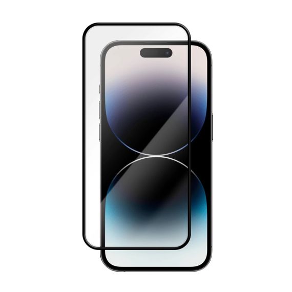ШЛЕМ DIAMOND GLASS 5D IPHONE 14 PRO, ЧЕРНЫЙ