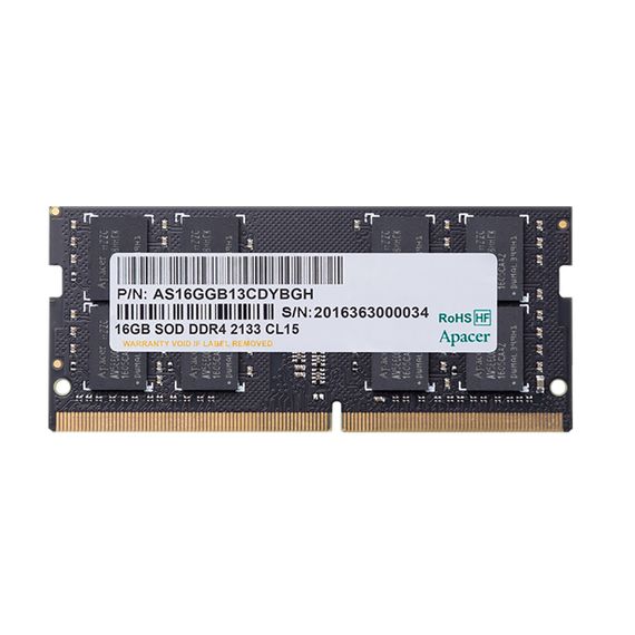 ОПЕРАТИВНАЯ ПАМЯТЬ APACER AS16GGB32CSYBGH, DDR4 SDRAM, 3200 МГЦ, 16ГБ