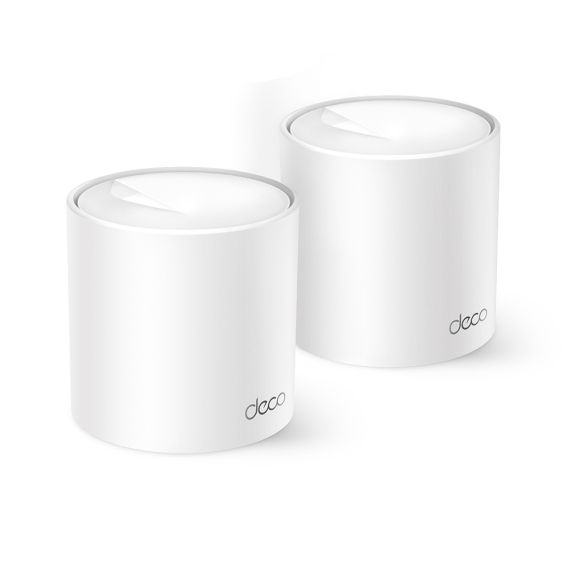 MESH WI-FI 6 СИСТЕМА TP-LINK DECO X10(2-PACK)/ AX1500 DUAL BAND /  2 LAN/WAN GIGABIT PORT