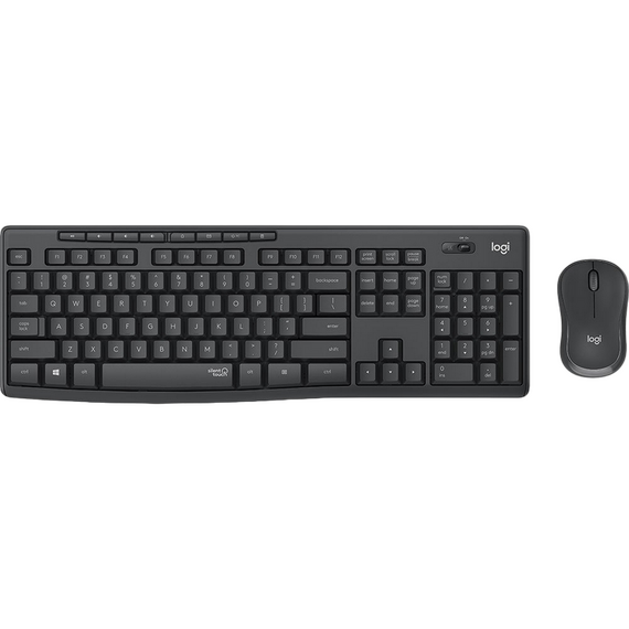 КЛАВИАТУРА И МЫШЬ LOGITECH MK295, БЕСПРОВОДНОЕ, ЧЁРНЫЙ