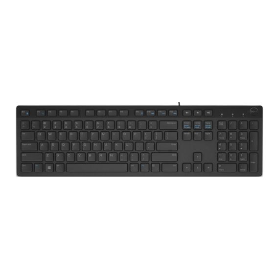 ПРОВОДНАЯ КЛАВИАТУРА DELL KB216 BLACK (АНГЛИЙСКИЙ)