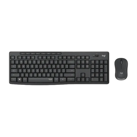 КЛАВИАТУРА И МЫШЬ LOGITECH MK295, БЕСПРОВОДНОЕ, ЧЁРНЫЙ