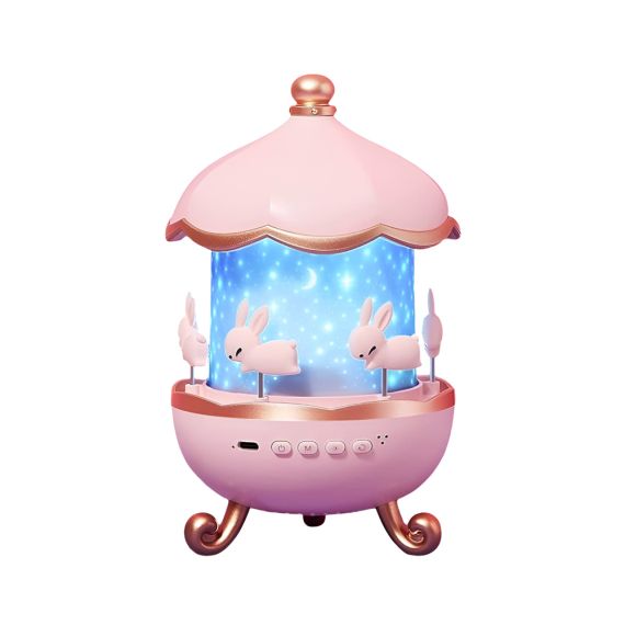 СВЕТОВОЙ ПРОЕКТОР GLACEON, 6 ФИЛЬМОВ, 5 МЕНЯЮЩИХСЯ ЦВЕТОВ, ЗАЙЧИКИ НОЧНИК ПРОЕКТОР ДЛЯ ДЕТЕЙ