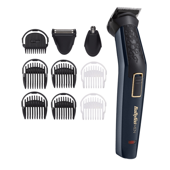 МУЖСКОЙ ТРИММЕР BABYLISS 8-IN-1 CARBON STEEL MULTI TRIMMER MT728E, ЧЁРНЫЙ