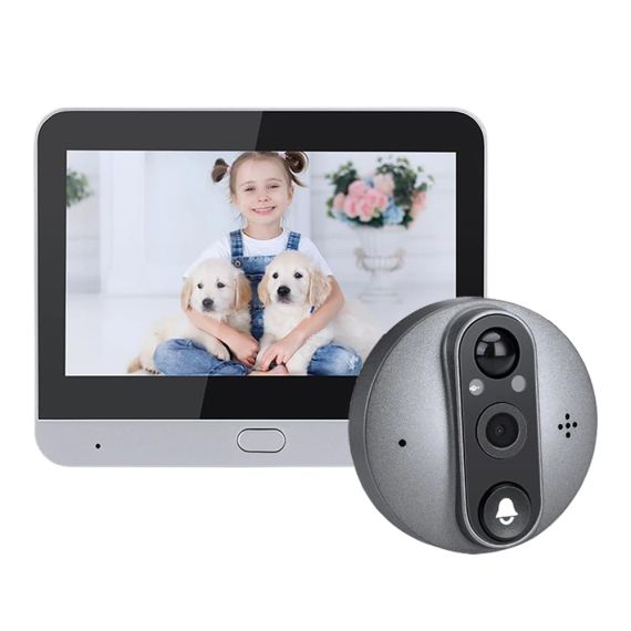 УМНЫЙ ДВЕРНОЙ ЗВОНОК С ДИСПЛЕЕМ И ВИДЕОГЛАЗКОМ ED-300PA, ПРИЛОЖЕНИЕ TUYA