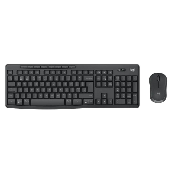 КЛАВИАТУРА И МЫШЬ LOGITECH MK370, БЕСПРОВОДНОЕ, ЧЁРНЫЙ
