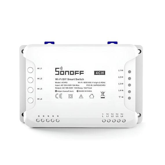 SONOFF WI-FI 4-GANG SMART SWITCH 4CHR3