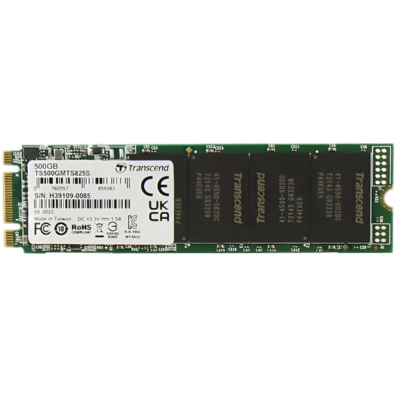 НАКОПИТЕЛЬ SSD TRANSCEND 825S, 500ГБ, TS500GMTS825S