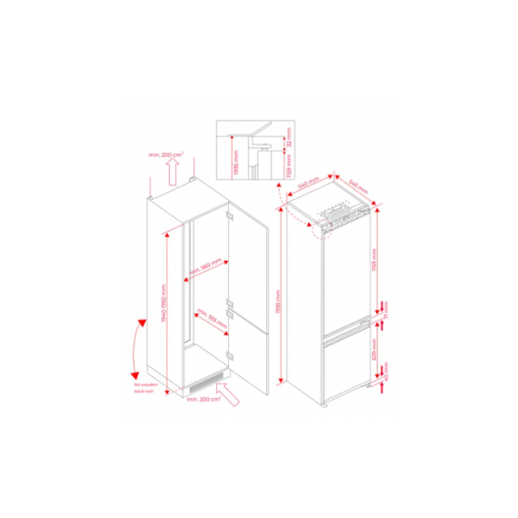 TEKA RBF 77360 FI WH