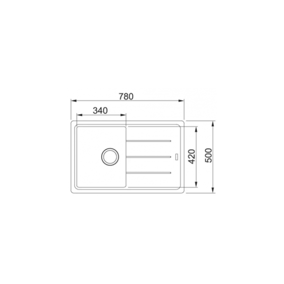 FRANKE BFG 611-78 AVENA