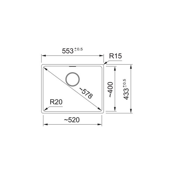 FRANKE MRG 110-52 BIANCO