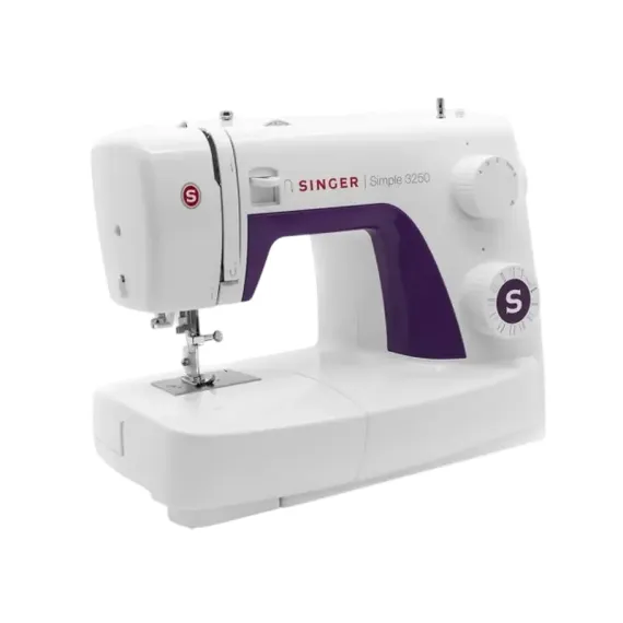 ШВЕЙНАЯ МАШИНА SINGER 3250, БЕЛЫЙ | ФИОЛЕТОВЫЙ