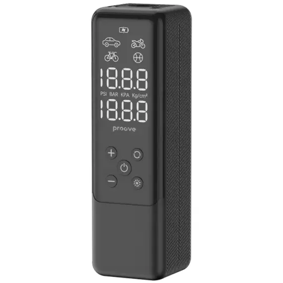АВТОМОБИЛЬНЫЙ КОМПРЕССОР PROOVE PUMP ASSISTANT MINI, ЧЕРНЫЙ