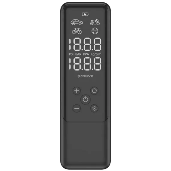АВТОМОБИЛЬНЫЙ КОМПРЕССОР PROOVE PUMP ASSISTANT MINI, ЧЕРНЫЙ