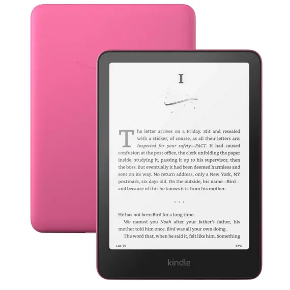 ЭЛЕКТРОННАЯ КНИГА AMAZON KINDLE PAPERWHITE (12TH GEN) 2024, RASPBERRY