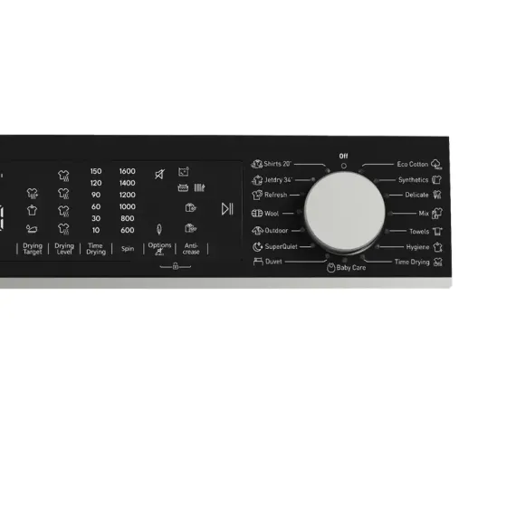 СУШИЛЬНАЯ МАШИНА SHARP KD-NHL9S9GWC-EE, 9КГ, БЕЛЫЙ