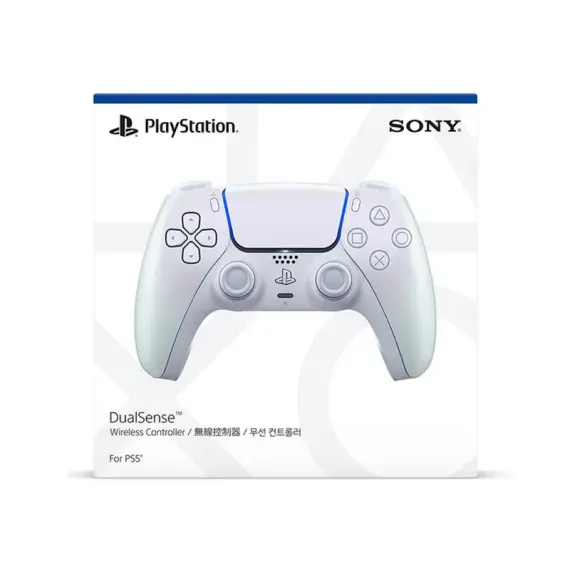 ГЕЙМПАД SONY PLAYSTATION 5 DUALSENSE, CHROM PEARL