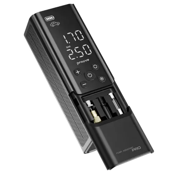 АВТОМОБИЛЬНЫЙ КОМПРЕССОР PROOVE PUMP ASSISTANT PRO, ЧЕРНЫЙ