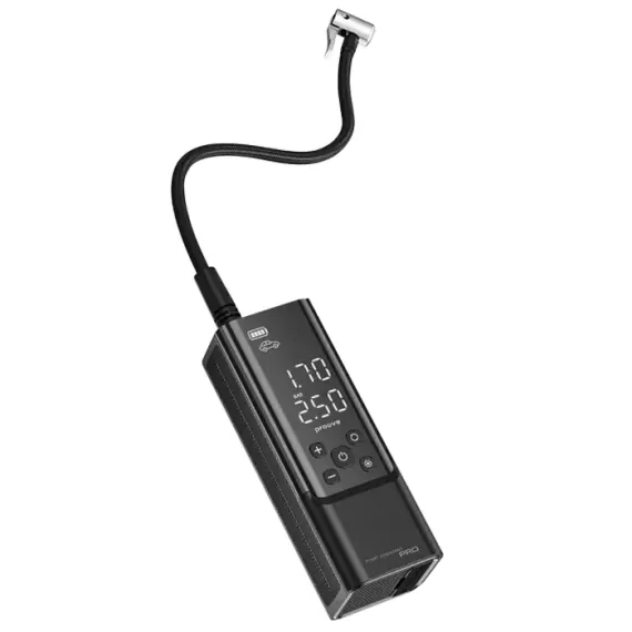 АВТОМОБИЛЬНЫЙ КОМПРЕССОР PROOVE PUMP ASSISTANT PRO, ЧЕРНЫЙ