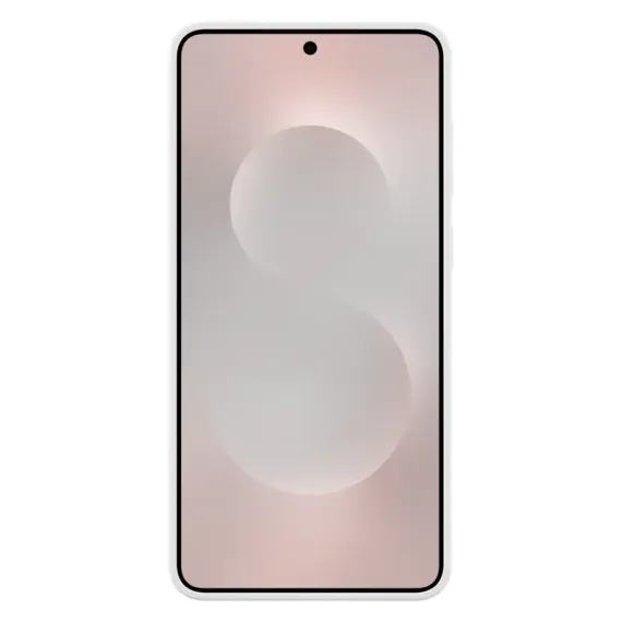 ЧЕХОЛ SAMSUNG SILICONE COVER ДЛЯ GALAXY S25 EDGE, СВЕТЛО-СЕРЫЙ