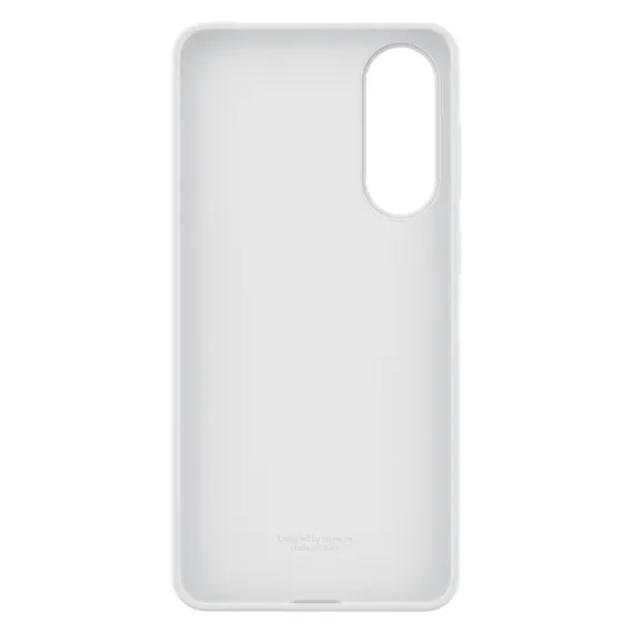 ЧЕХОЛ SAMSUNG SILICONE COVER ДЛЯ GALAXY S25 EDGE, СВЕТЛО-СЕРЫЙ