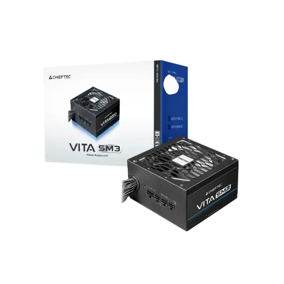 БЛОК ПИТАНИЯ ДЛЯ КОМПЬЮТЕРОВ CHIEFTEC VITA SM3, 750ВТ, ATX, ПОЛУМОДУЛЬНЫЙ