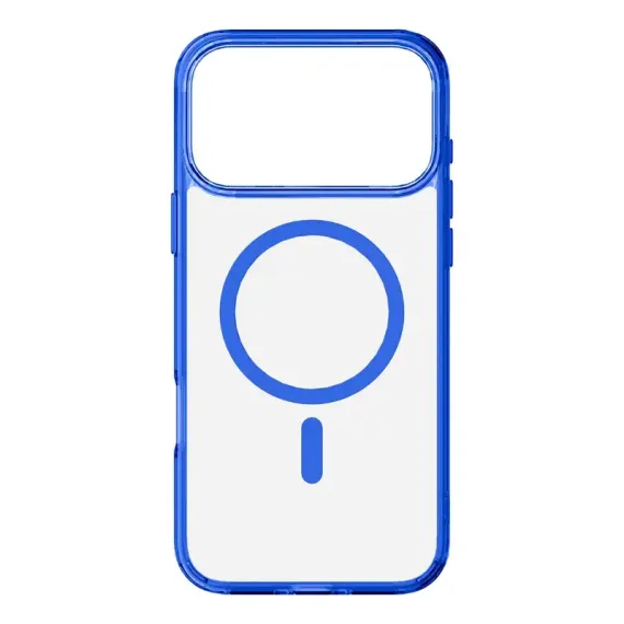 ЧЕХОЛ CELLULARLINE ICONIC MAG ДЛЯ APPLE IPHONE 17 PRO, СИНИЙ