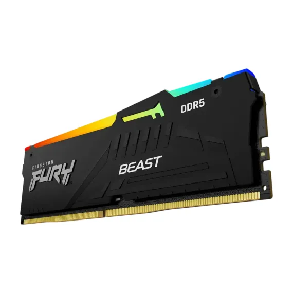 ОПЕРАТИВНАЯ ПАМЯТЬ KINGSTON FURY BEAST RGB, DDR5 SDRAM, 6000 МГЦ, 8 ГБ, KF560C30BBEA-8