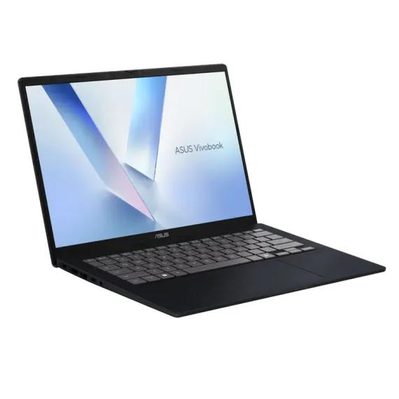 НОУТБУК 14" ASUS VIVOBOOK 14 X1407QA, QUIET BLUE, QUALCOMM SNAPDRAGON X X1-26-100, 16ГБ/512ГБ, WINDOWS 11 HOME