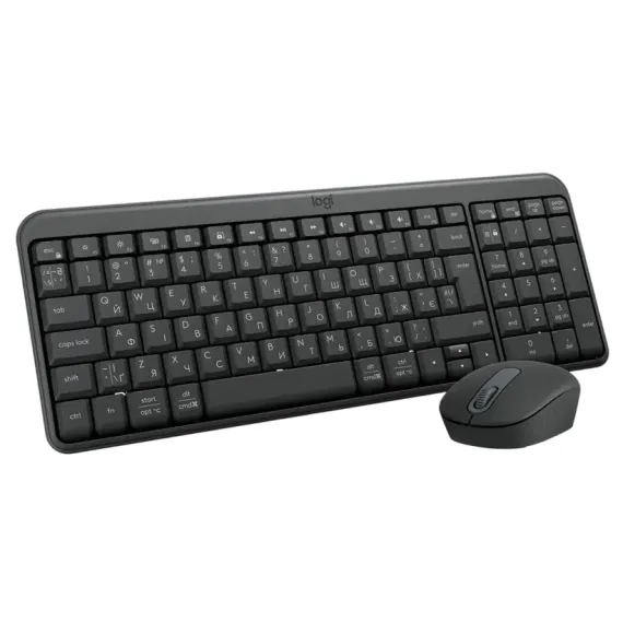 КЛАВИАТУРА И МЫШЬ LOGITECH MK250, БЕСПРОВОДНОЕ, ЧЁРНЫЙ