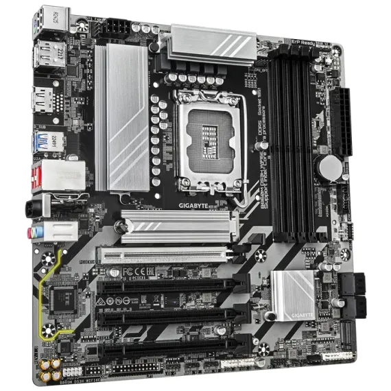 МАТЕРИНСКАЯ ПЛАТА GIGABYTE B860M DS3H WIFI6E, LGA1851, INTEL B860, MICRO-ATX