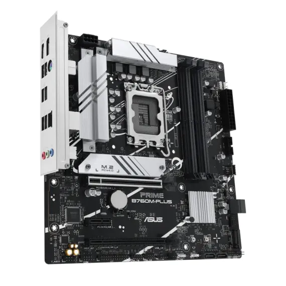 МАТЕРИНСКАЯ ПЛАТА ASUS PRIME B760M-PLUS, LGA1700, INTEL B760, MICRO-ATX