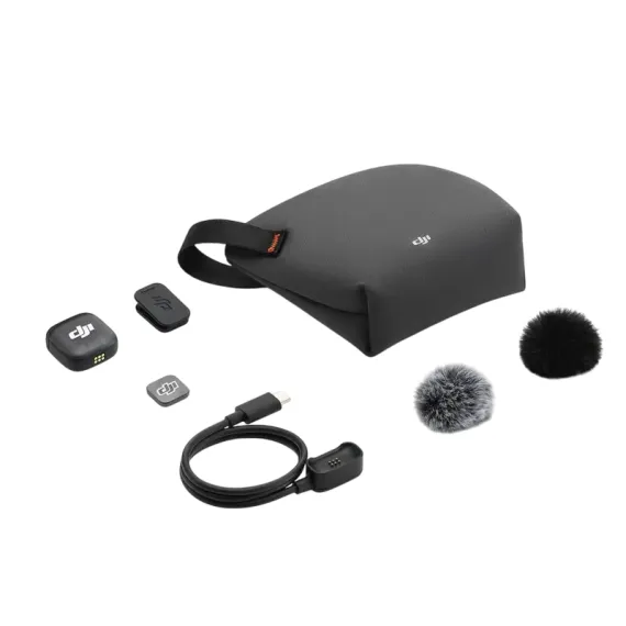 ПОРТАТИВНЫЙ ЗАПИСЫВАЮЩИЙ МИКРОФОН DJI MIC 3 TRANSMITTER, БЕСПРОВОДНОЙ, ЧЕРНЫЙ