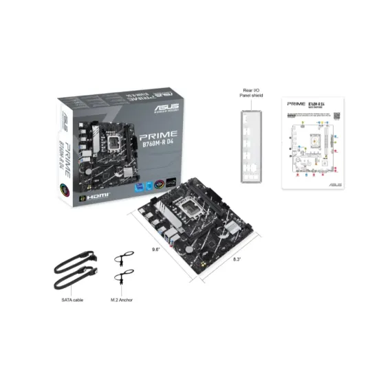 NAVIGATOR PC10626 // OFFICE / PC I5-13400 B760M-R D4 16GB SSD 480GB 500W