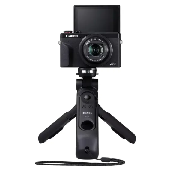 КОМПАКТНЫЙ ФОТОАППАРАТ CANON POWERSHOT G7 X MARK III, VLOGGER KIT, ЧЕРНЫЙ