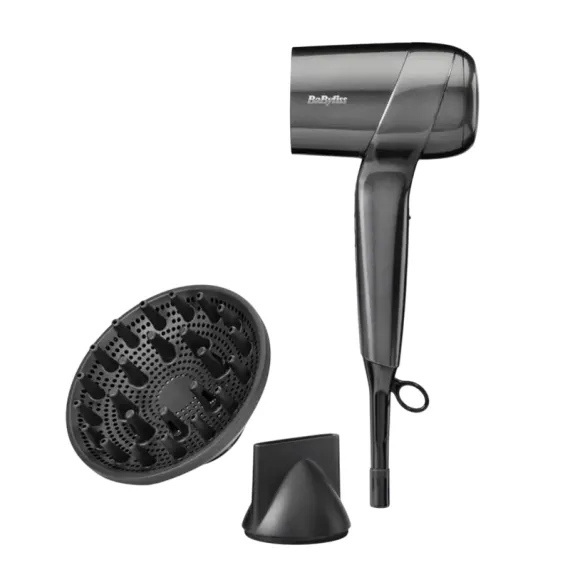 ФЕН BABYLISS D6200DE, 1600ВТ, СЕРЫЙ