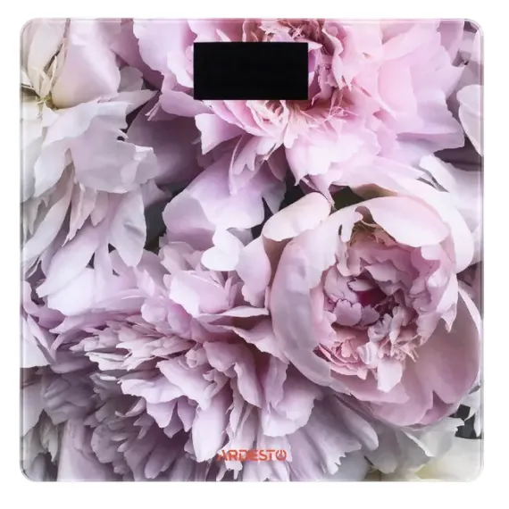 ЭЛЕКТРОННЫЕ НАПОЛЬНЫЕ ВЕСЫ ARDESTO SCB-965PEONIES, РОЗОВЫЙ
