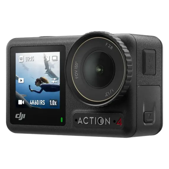 ЭКШН-КАМЕРА DJI OSMO ACTION 4 ADVENTURE COMBO, ЧЕРНЫЙ