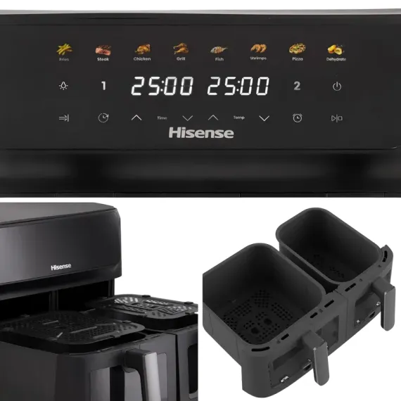 АЭРОФРИТЮРНИЦА HISENSE HAF2700DCD, ЧЁРНЫЙ