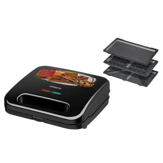 СЭНДВИЧНИЦА ARDESTO SM-H300B, ЧЁРНЫЙ