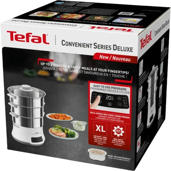 ПАРОВАРКА TEFAL VC502D10, БЕЛЫЙ