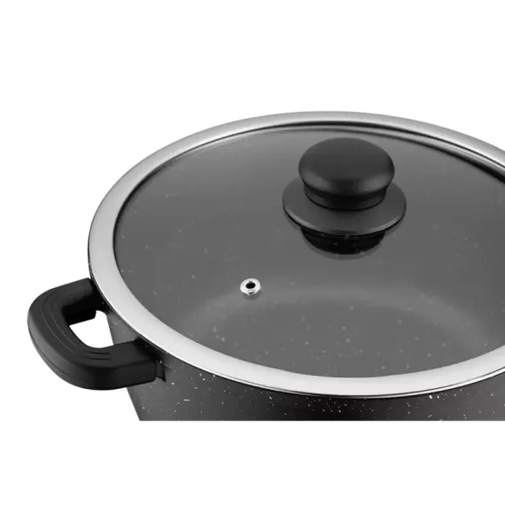 КАСТРЮЛЯ ARDESTO AR2424GE, 4,4Л, 24СМ, ЧЁРНЫЙ