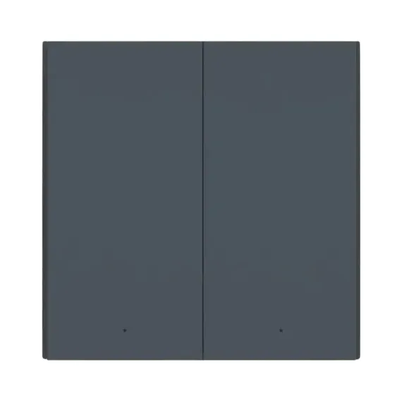 УМНЫЙ ВЫКЛЮЧАТЕЛЬ AQARA WIRELESS SWITCH H1 (DOUBLE ROCKER), СЕРЫЙ