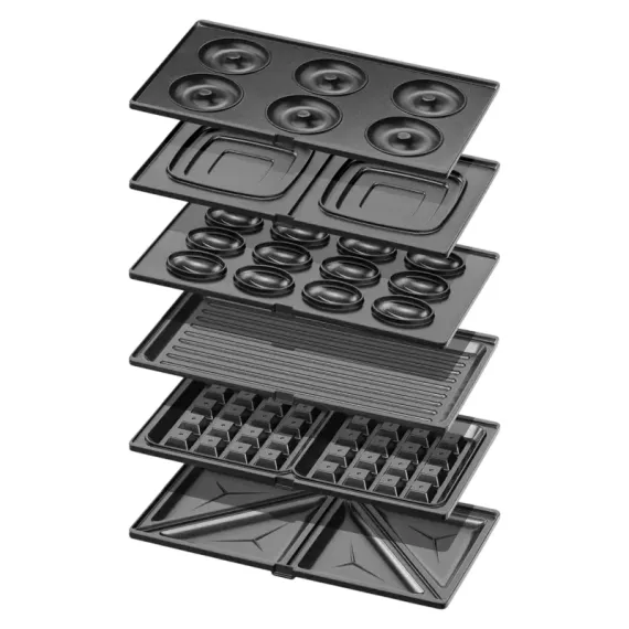 СЭНДВИЧНИЦА-МУЛЬТИПЕКАРЬ ARDESTO SM-H600B, ЧЁРНЫЙ