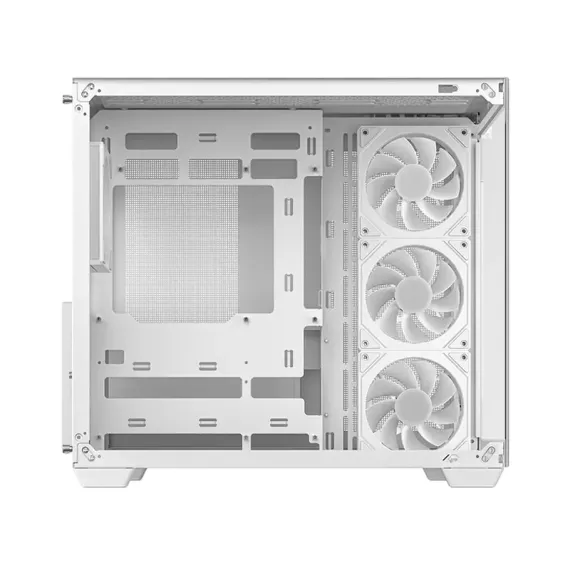 КОМПЬЮТЕРНЫЙ КОРПУС DEEPCOOL CG530 4F, MIDI-TOWER, БЕЗ БЛОКА ПИТАНИЯ, БЕЛЫЙ