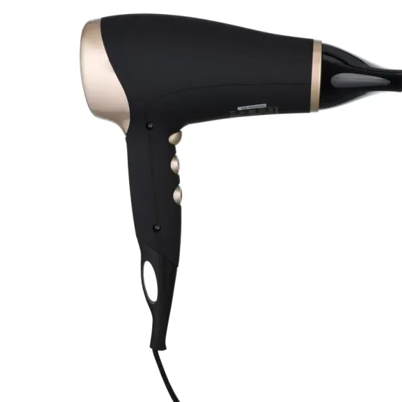 ФЕН ARDESTO HD-522, 2200ВТ, ЧЕРНЫЙ | ЗОЛОТИСТЫЙ