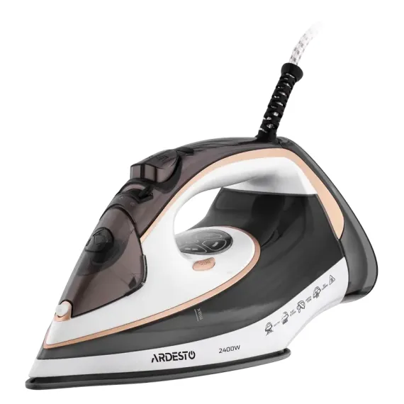 УТЮГ ARDESTO IR-B2245-E, 2400ВТ, СЕРЫЙ | БЕЛЫЙ