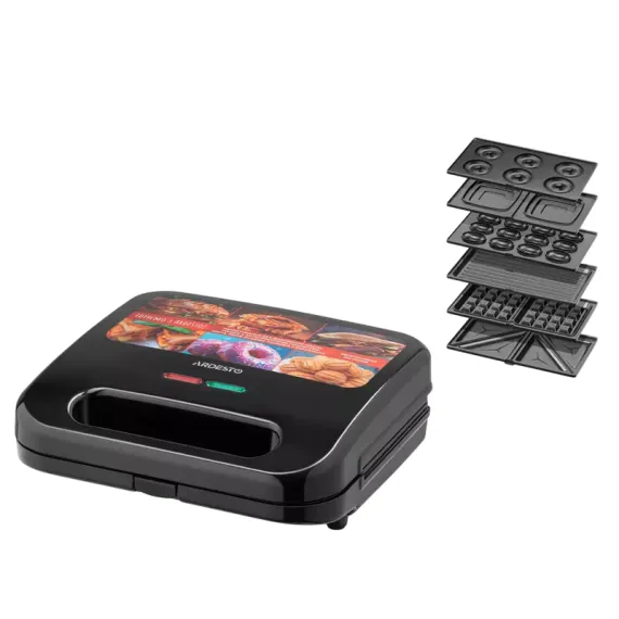 СЭНДВИЧНИЦА-МУЛЬТИПЕКАРЬ ARDESTO SM-H600B, ЧЁРНЫЙ